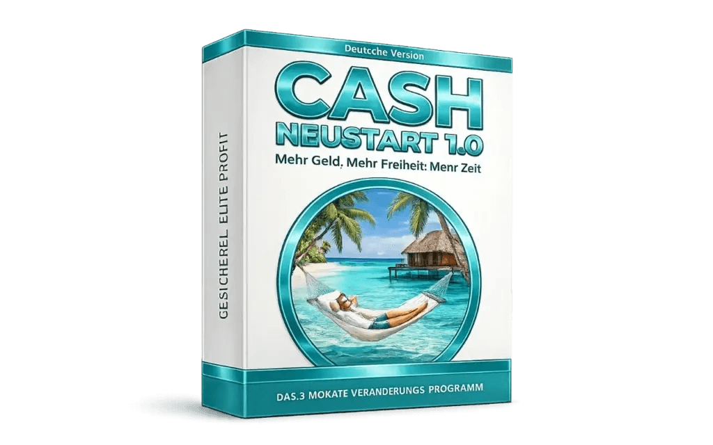 Cash Neustart 1.0: Drei Einkommensströme aus einem System — und was davon wirklich passives Einkommen ist